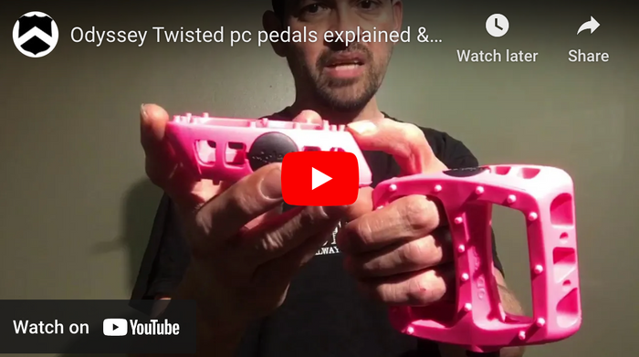 Twisted PC Pedals | Odyssey BMX