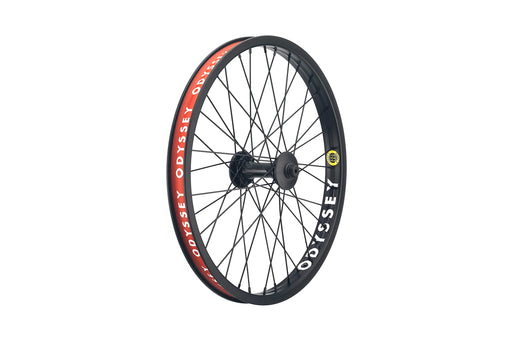 Side view of the Odyssey Stage 2 front wheel in black