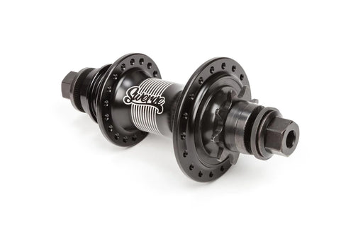 front view of the BSD Swerve cassette rear hub in black