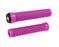 front view of odi longneck slx grips in pink