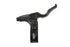 Top view of the odyssey Trigger Monolever brake lever in black, bmx brake lever, 990 brake lever, odyssey Brake Lever