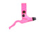 Top view of the odyssey Trigger Monolever brake lever in pink, bmx brake lever, 990 brake lever, odyssey Brake Lever