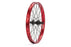side angle view of theory predict rear wheel in red