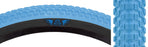 side view of se cub tire in light blue black