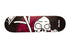 Graphic view of the Sunday Creepy sweeper skateboard deck