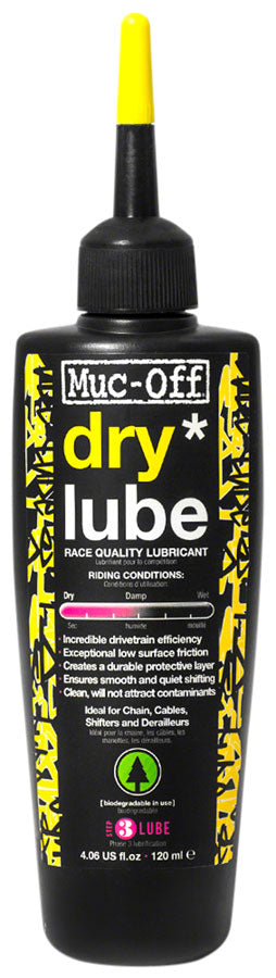 Front view of the Muc-off dry lube