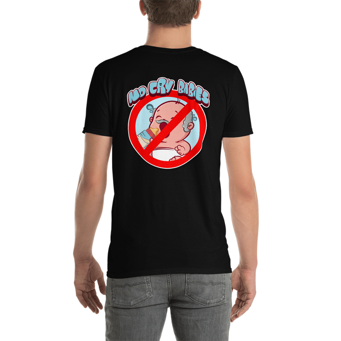 Stacked No cry babies T-shirt Black