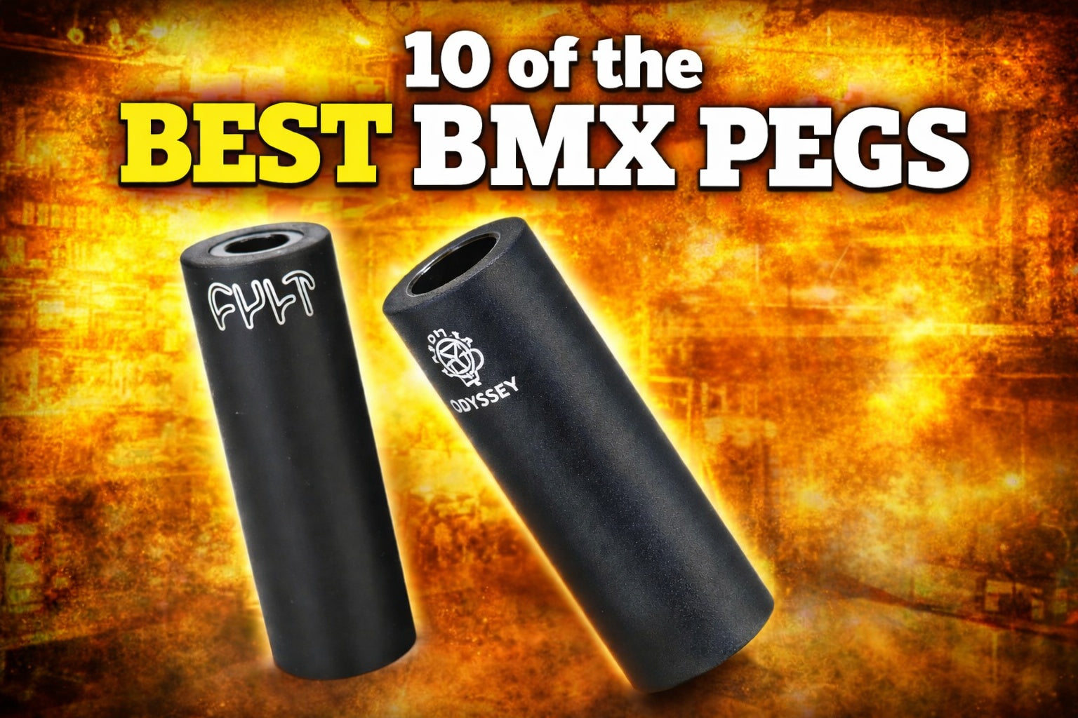 10 of the best pegs in bmx right now