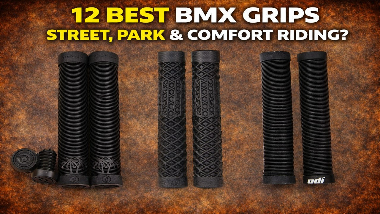 best BMX grips for street and park riding review