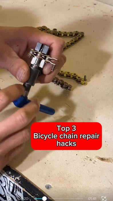 Top 3 Bicycle chain repair tips & Tricks