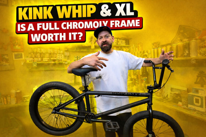 Stacked BMX shop reviewing the Kink Whip BMX bike, Is this the best BMX bike over $500?
