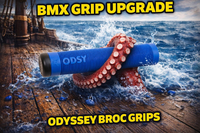 Odyssey Broc Grips review BMX handlebar upgrade