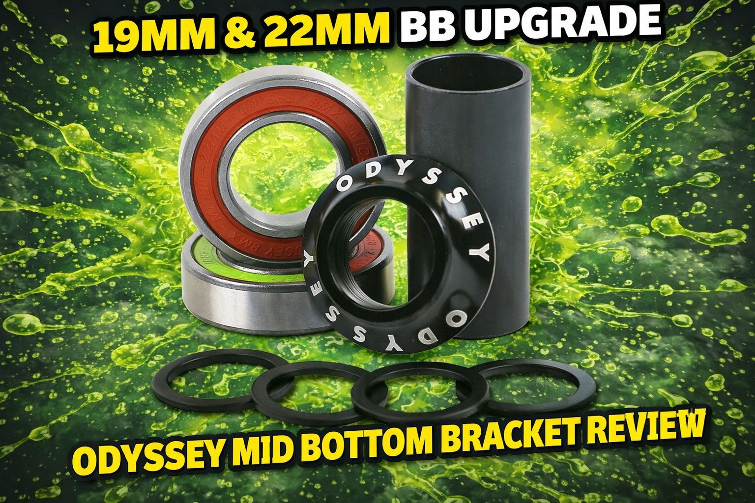 Sealed BMX bottom bracket Odyssey Mid review
