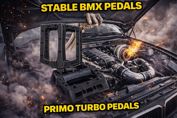 Best BMX pedal upgrade Primo Turbo pedals review image