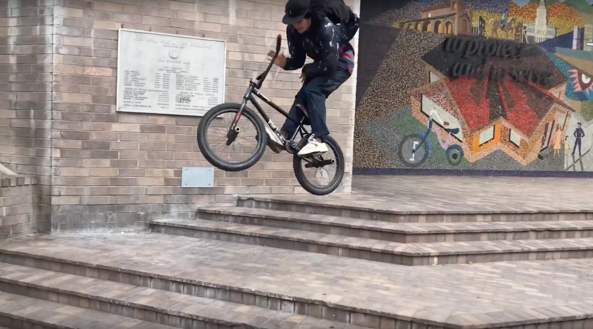 Stranger: Time is weird Diego Bravo & Stephan August — Stacked BMX Shop