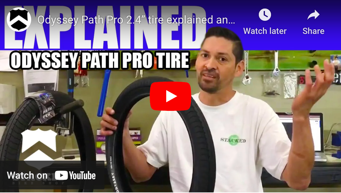 odyssey pro path tire explained & review