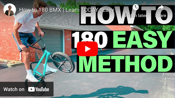 greyson roberts how to 180 easy method on a bmx bike