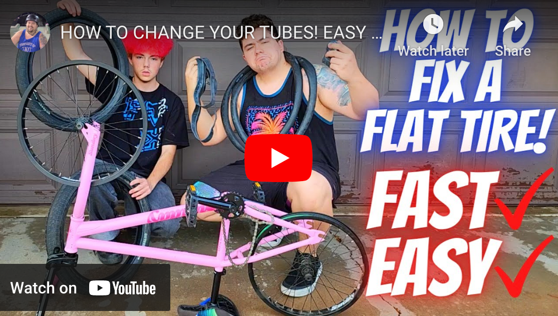 HOW TO CHANGE YOUR TUBES! - DENDENBMX | Stacked BMX Shop