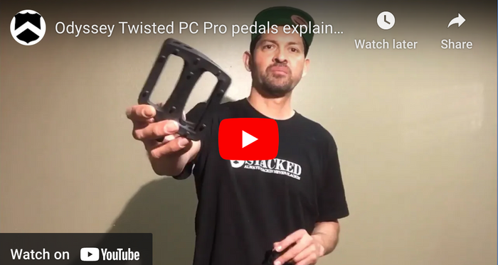 Twisted PC Pro Pedals | Odyssey BMX