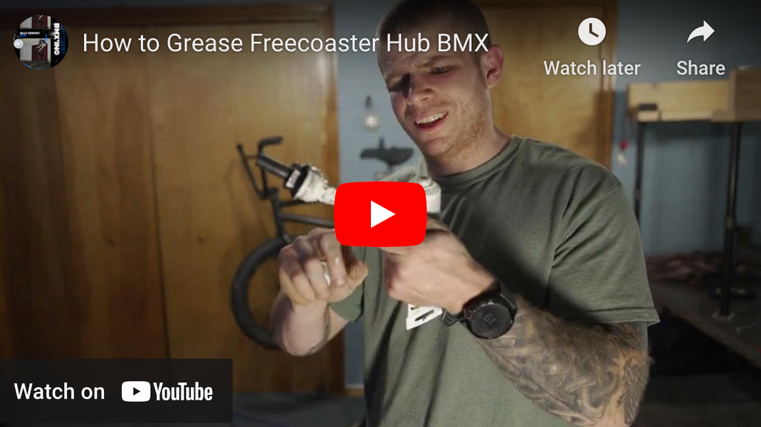 Clean grease freecoaster Billy Kennedy Stacked BMX Shop