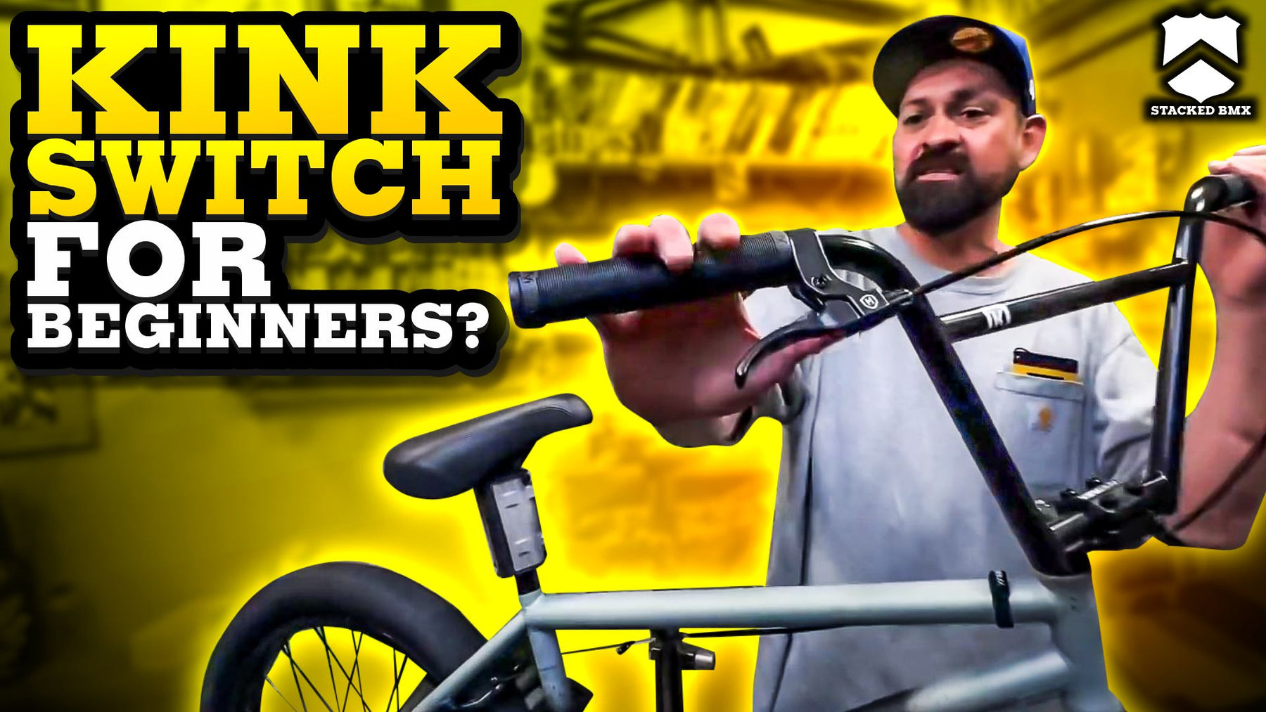 image of Larry Alvarado giving you a review on the Kink With bmx bike, Where to buy quality BMX bikes near me