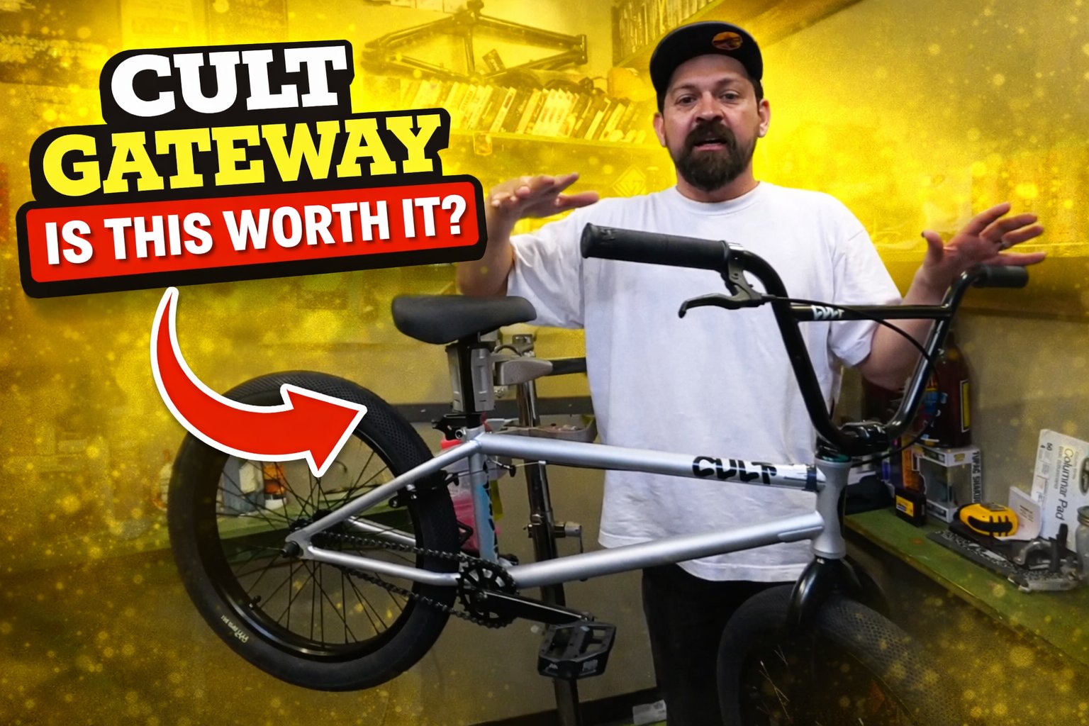 Stacked BMX Shop explaining and reviewing the Cult Gateway bmx bike, Is this the best bike for bmx freestyle?