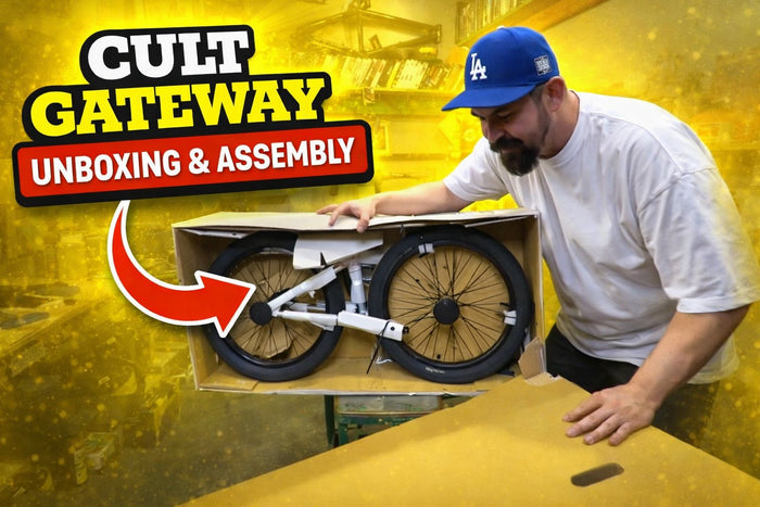 Cult gateway Unboxing & Assembly video, Best bmx bike for street & skateparks