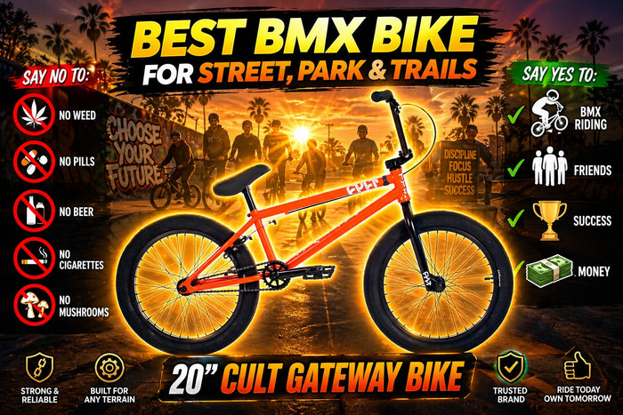 Best beginner BMX bike Cult Gateway 2027, Street riding BMX bike Cult Gateway review