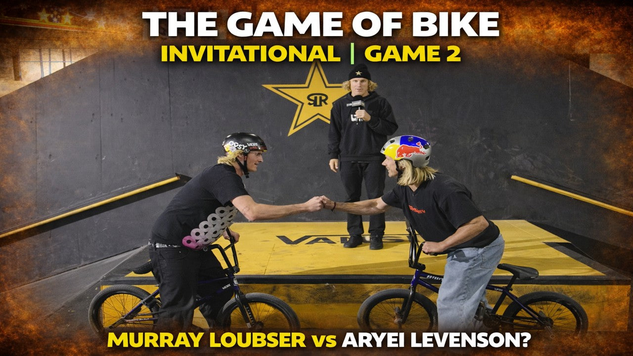 Murray Loubser vs Aryei Levenson Game 2 BMX showdown starting the competition