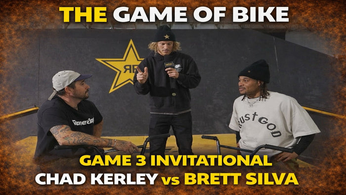 Chad Kerley vs Brett Silva head to head BMX Game of BIKE showdown