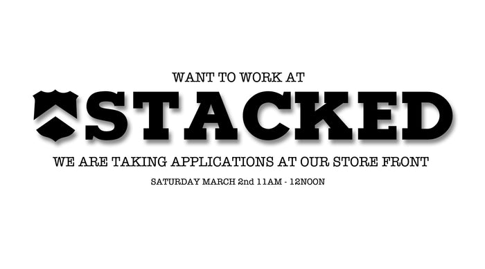 Want to work at Stacked BMX shop's store front