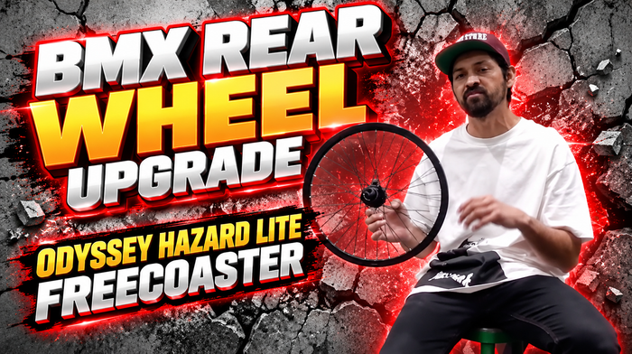 Odyssey freecoaster wheel for 20 inch freestyle BMX bike