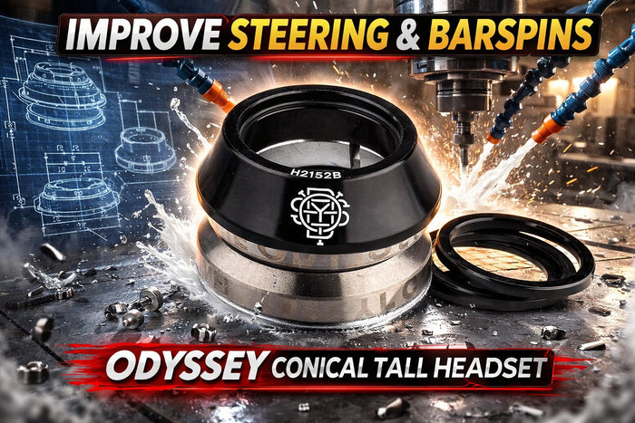 Premium sealed bearing BMX headset Odyssey review