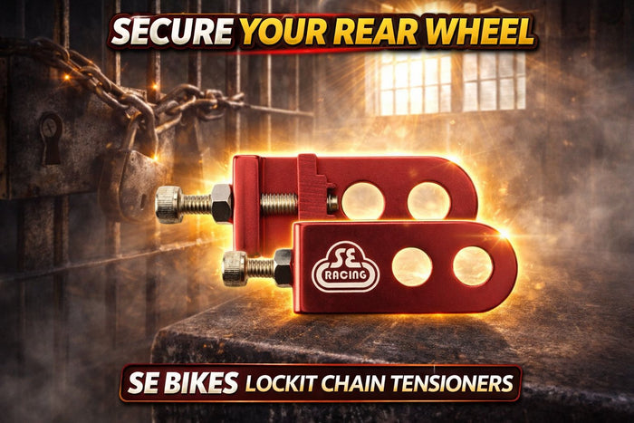 SE Bikes Lockit chain tensioner close up product shot