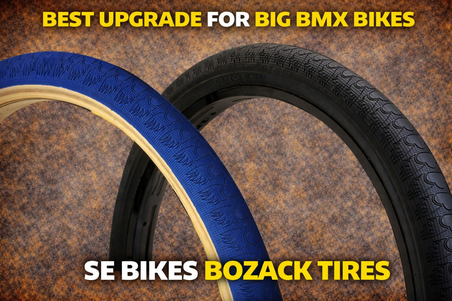 SE Bikes Bozack tire 29 inch Big BMX close up