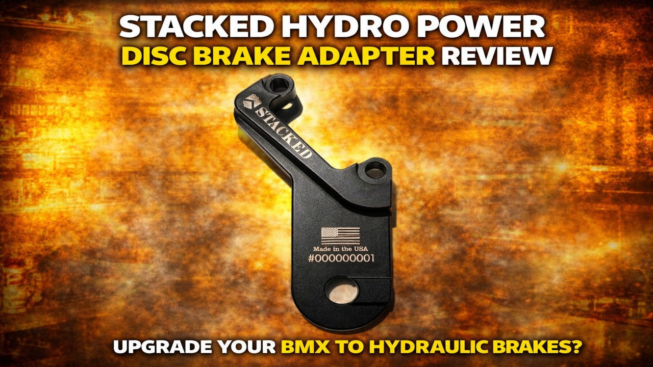 Stacked Hydro Power disc brake adapter review image