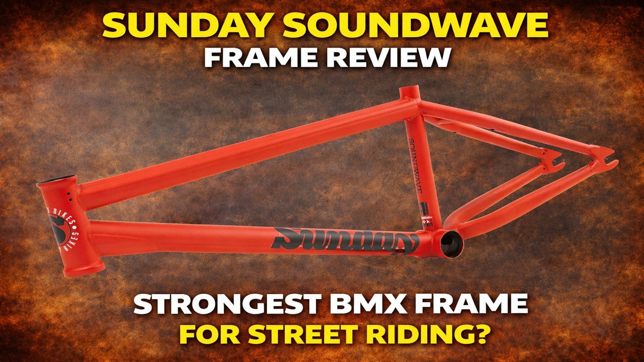 Sunday Soundwave BMX frame review blog feature image