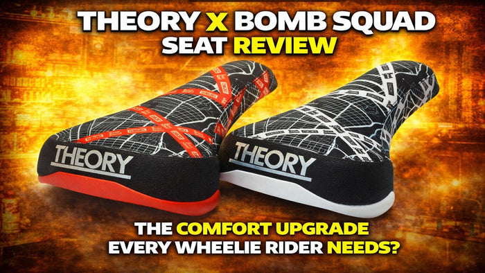 Theory X Bomb Squad BMX seat review close up