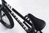 close up view of the Cult Devotion in black, cult bmx bike