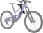 side view of the Kids Ride Shotgun 2.0 Child Seat and Bar Combo on a mountain bike, the best shotgun bike seat for sale