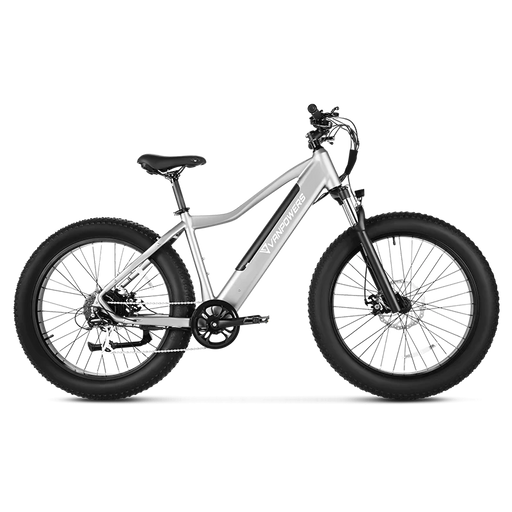 side view of manidae e bike in grey