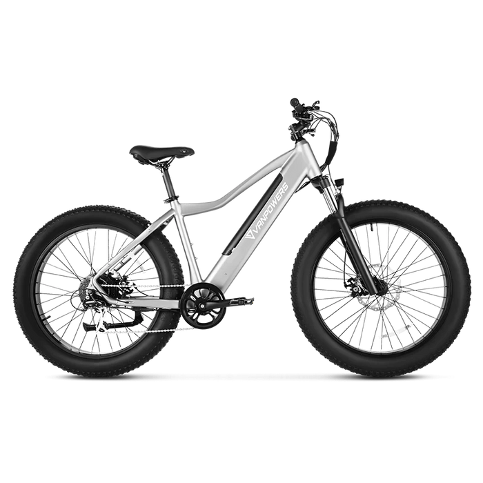 side view of manidae e bike in grey