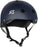 front view of mega lifer helmet in matte navy blue