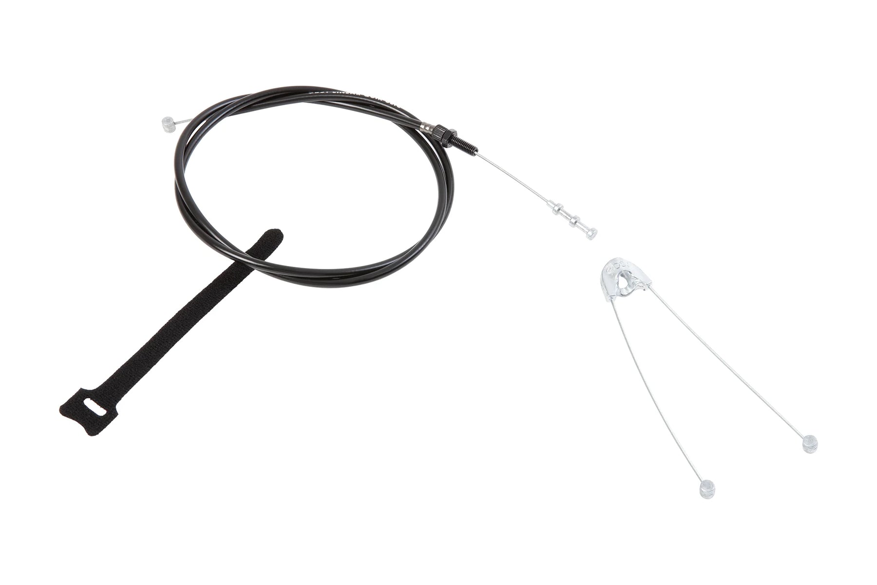 complete view of the Odyssey adjustable linear quik-slic kable in black, fixing bike brakes, bike brake tightening, bike levers, bike caliper, bicycle caliper, bicycle levers, cycle caliper, different kids of bike brakes, different types of bicycle brakes, different types of bike brakes, Mountain bike brakes, brake pads bicycle replace, brake pads bike replace, changing bicycle brake pads, changing bike brakes, bike brake cleaner, linear pull brakes, bike brake pads, bicycle brake pads, cycle brake pads