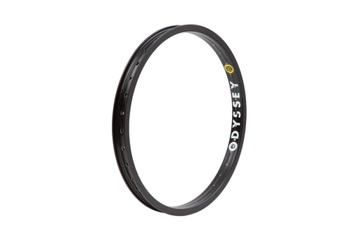 side view of the Odyssey Stage 2 rim in black