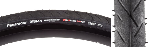 tread and side view of the Panaracer Ribmo tire in black