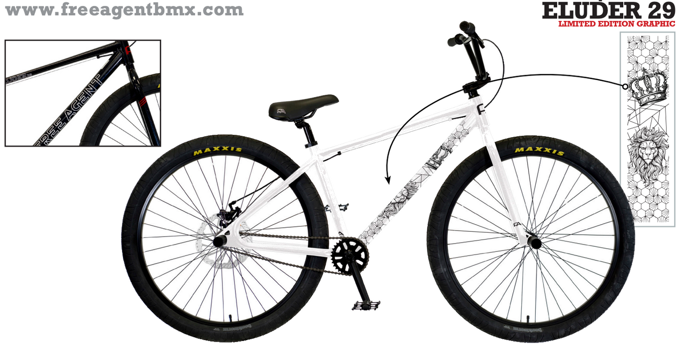 Free agent sales eluder bmx bike