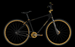 side view of the 29" Race Inc RA29-B in Black and gold