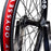 Stacked Pro BMX wheel building service with 3-cross spokes, custom BMX wheel build with professional 3-cross lacing