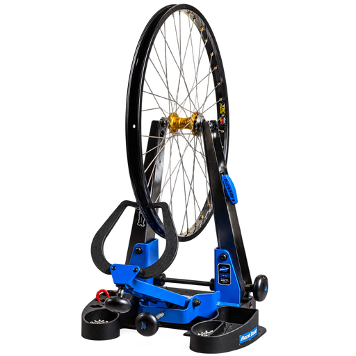 twisted spoke BMX wheel with Stacked 3-twist lacing, Stacked Pro Wheel Build with twisted three twist spoke pattern